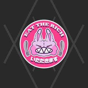 "Eat the Rich" Sticker
